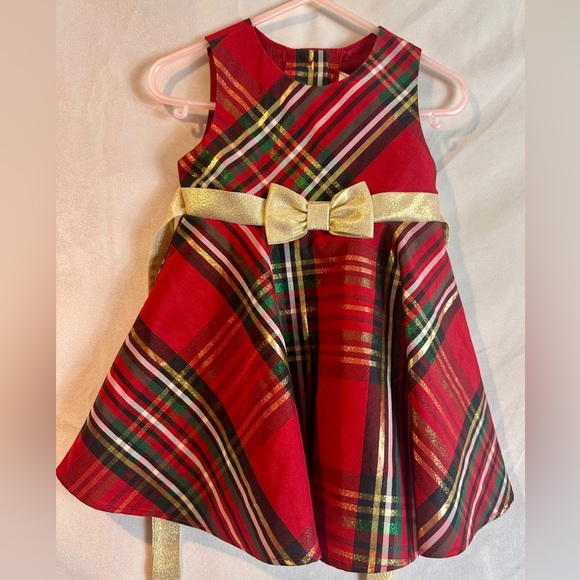 12 Months Christmas Holiday dress - Picture 1 of 6